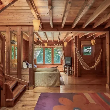 Pensjonat Prado Do Xisto - Chale De Madeira A 7km De 4*