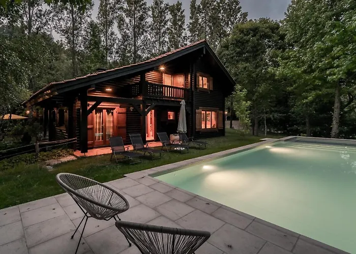 Vendégház Prado Do Xisto - Chale De Madeira A 7km De Braga