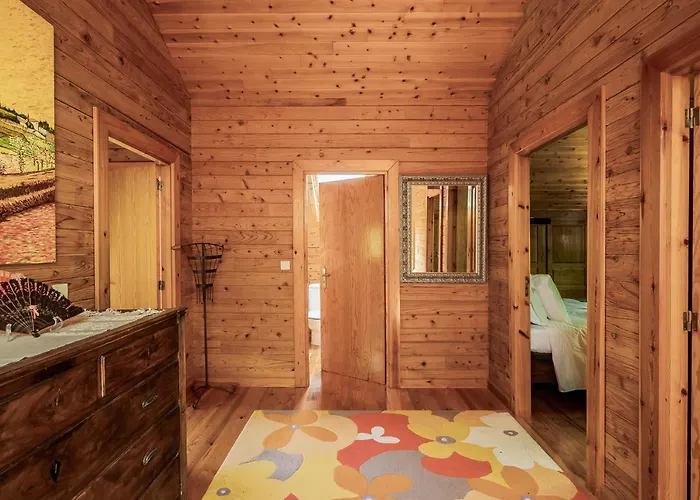 Vendégház Prado Do Xisto - Chale De Madeira A 7km De 4*